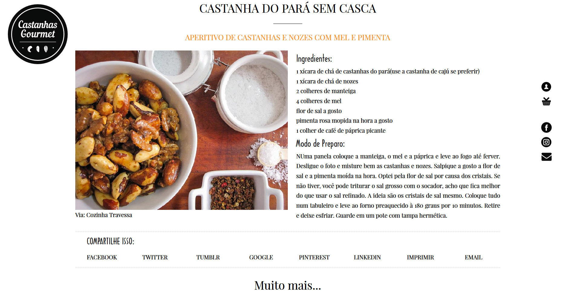 CASTANHAS GOURMET