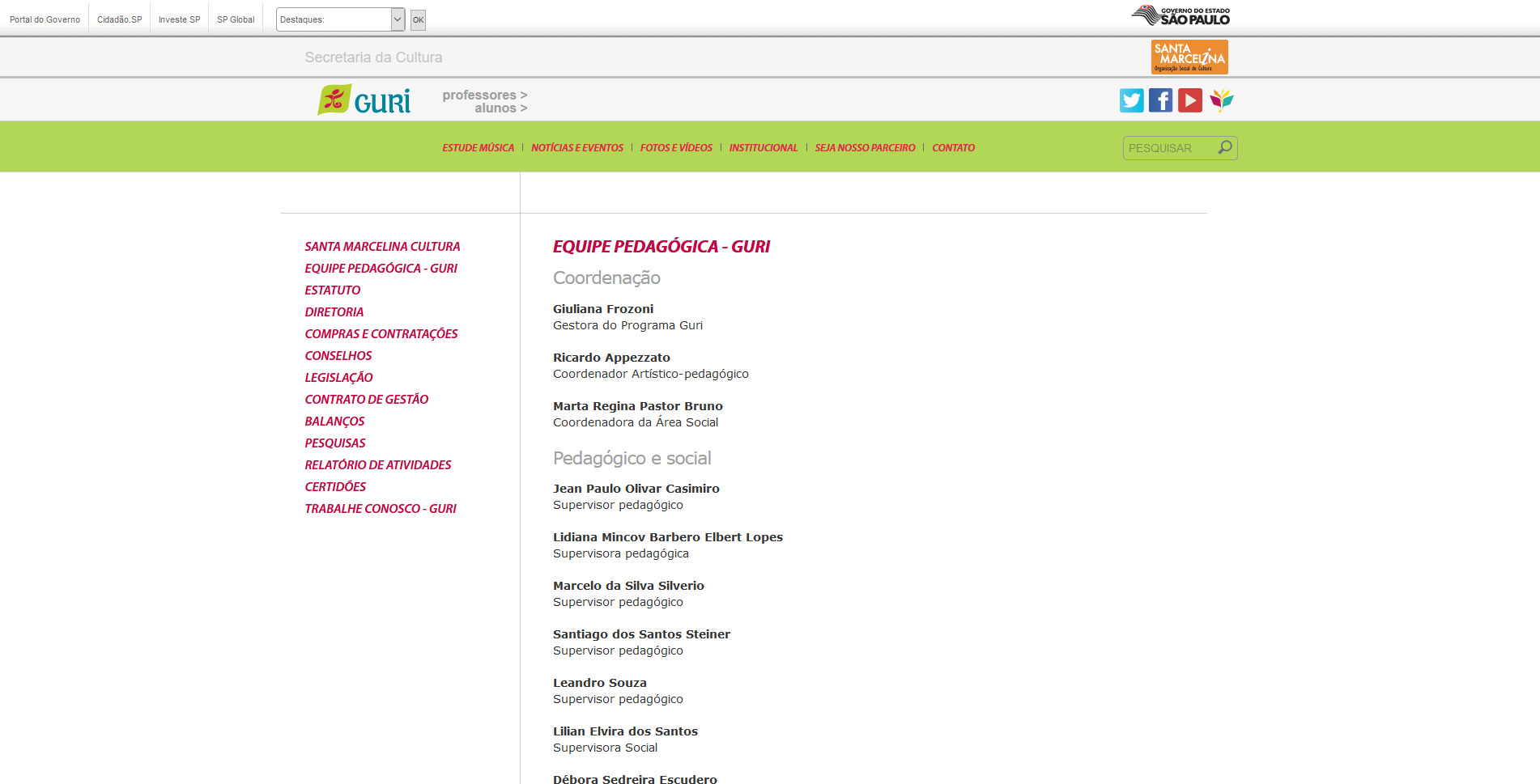 GURI SANTA MARCELINA